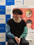 朗読劇「461個の弁当は、親父と息子の男の約束。」製作発表記者会見より、兼重淳。
