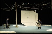 「天才バカボンのパパなのだ」ゲネプロより。(c)ワタナベミカ