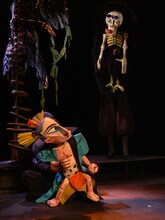 人形劇団プーク「死神」より。