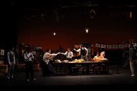 市民と創造する演劇「地を渡る舟-1945／アチック・ミューゼアムと記述者たち-」より。