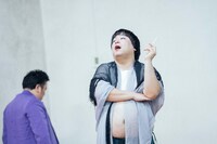 「南出めぐみ舞台生活十五周年記念興行『自作THEエンド』」稽古の様子。