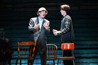 ブロードウェイミュージカル「カム フロム アウェイ」ゲネプロの様子。