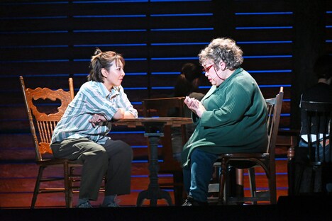 ブロードウェイミュージカル「カム フロム アウェイ」ゲネプロの様子。