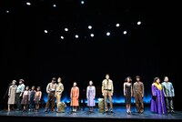 ミュージカル「VIOLET」歌唱披露の様子。