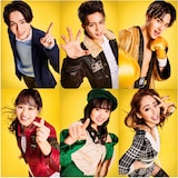 「トンカツロック」キャストビジュアル。上段左から岩崎大昇、那須雄登、金指一世、下段左から森迫永依、山崎玲奈、柳美稀。