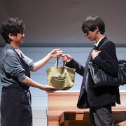 山崎樹範と田村海琉がある約束を交わす親子に、朗読劇「461個の弁当」開幕