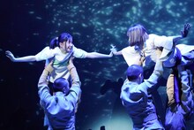 舞台「千と千尋の神隠しSpirited Away」より、福地桃子演じる千尋。