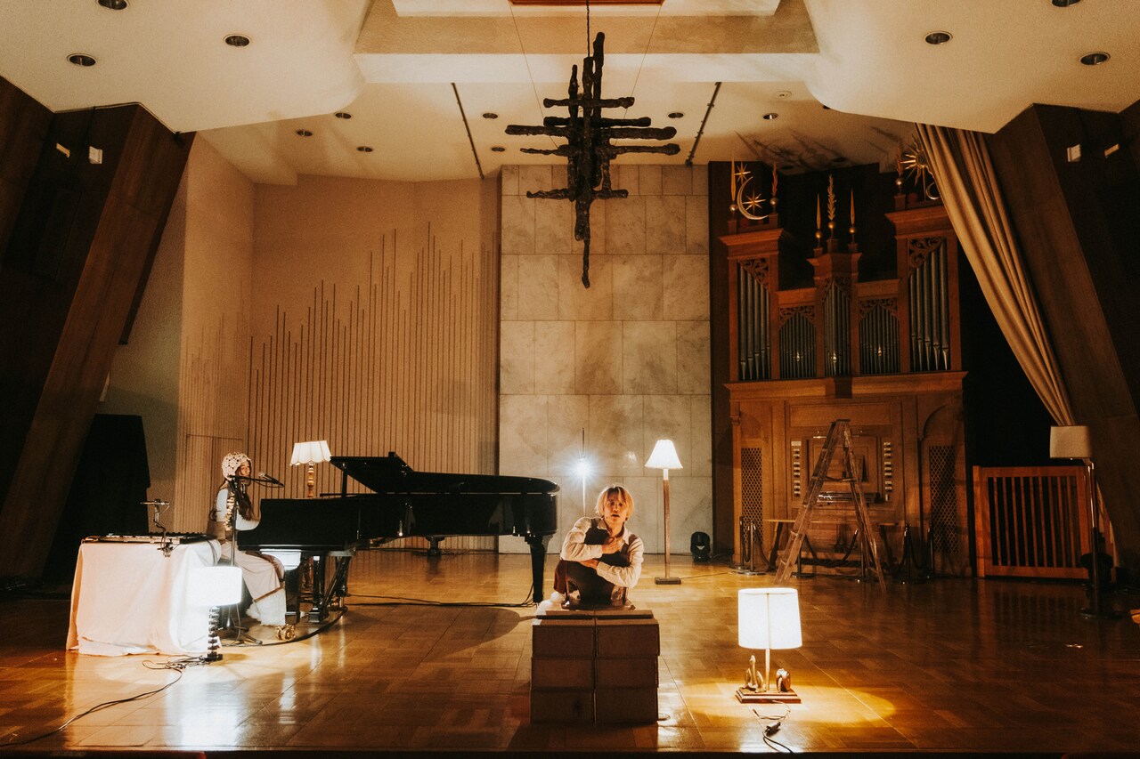 「『叶春』季節と朗読 by ライブナタリー」より。（Photo by Kana Tarumi）