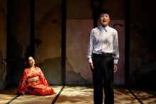 寺山修司没後40年記念認定事業 流山児★事務所「田園に死す」より。