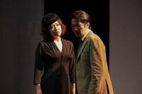 文学座3月アトリエの会「アンドーラ 十二場からなる戯曲」より。（撮影：宮川舞子）