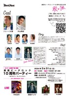 劇団ビーチロック「鮫と狼」チラシ裏