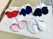 丸足袋さん大集合！コロボックル宅の玄関と見紛う可愛さ。