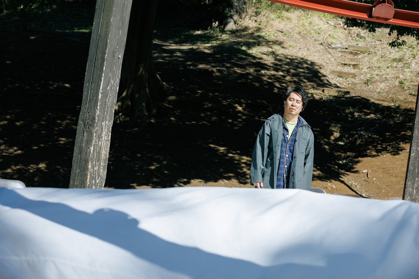 ルサンチカ 野外公演「更地」より。（Photo by manami tanaka）