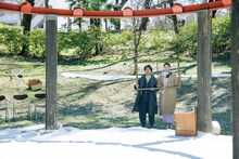 ルサンチカ 野外公演「更地」より。（Photo by manami tanaka）