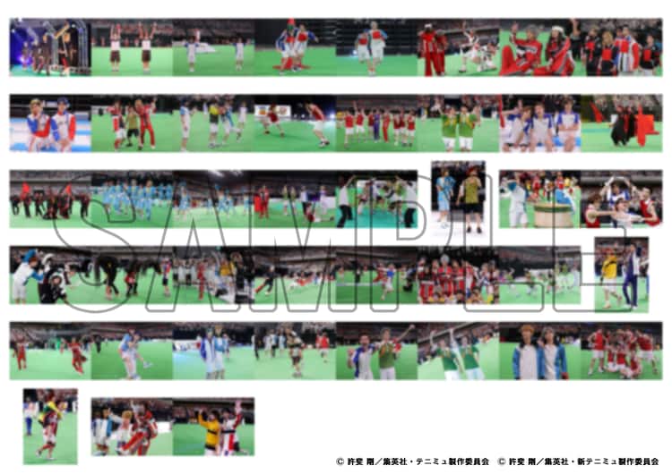 テニミュ秋の合同大運動会」100種類のブロマイドがファミマプリントで 