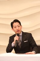 「ヤマトタケル」取材会より、中村壱太郎。