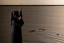 「RYUICHI SAKAMOTO + SHIRO TAKATANI『TIME』」より。（撮影：井上嘉和）