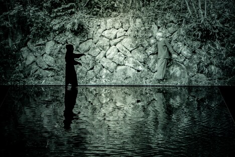 「RYUICHI SAKAMOTO + SHIRO TAKATANI『TIME』」より。（撮影：井上嘉和）