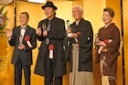 第45回松尾芸能賞、中村時蔵「五代目時蔵の集大成の年に」と喜び 古田新太は佐藤B作の名前を欲しがる