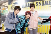 「沖縄編」より、左から植田圭輔、廣野凌大、荒牧慶彦。(c)フジテレビ