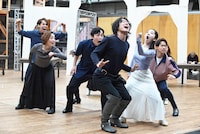 劇団四季 最新ミュージカル「ゴースト＆レディ」稽古場の様子。