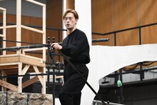 劇団四季 最新ミュージカル「ゴースト＆レディ」稽古場の様子。