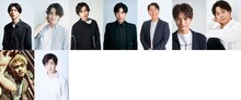 上段左から小松準弥、中島拓人、平井亜門、小沼将大、苅田昇、伊藤孝太郎、林明寛、下段左からREIJI、テジュ。
