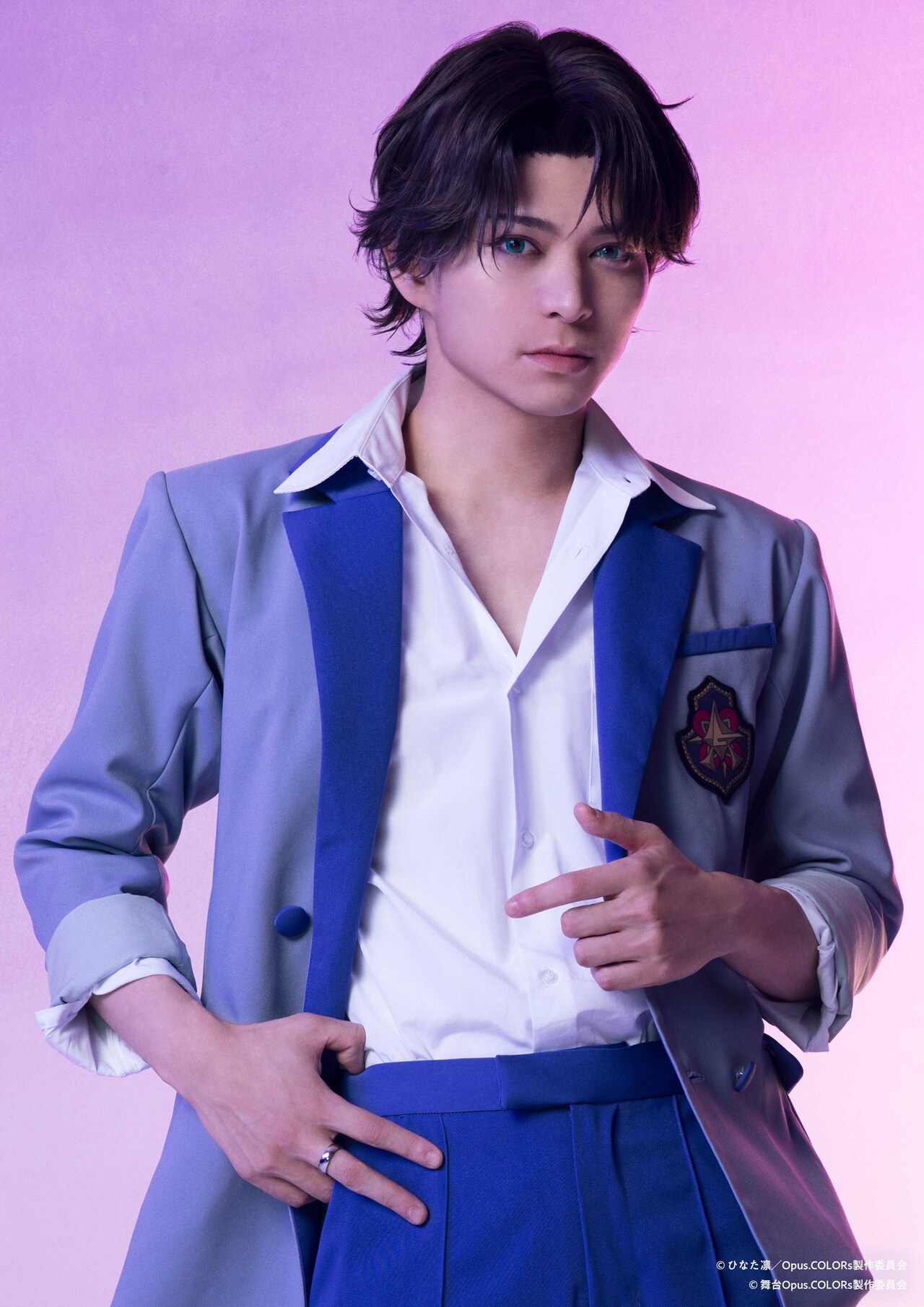 添田陵輔扮する織堂優一。 - 舞台「Opus.COLORs」幕開に岸本勇太