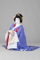 市川高麗蔵扮する遊女梅川
