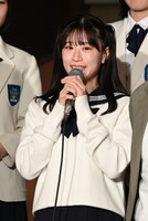 「皆さんと今日まで作り上げてきたものを全部出し切れるようにがんばります」と語る上西怜（NMB48）。
