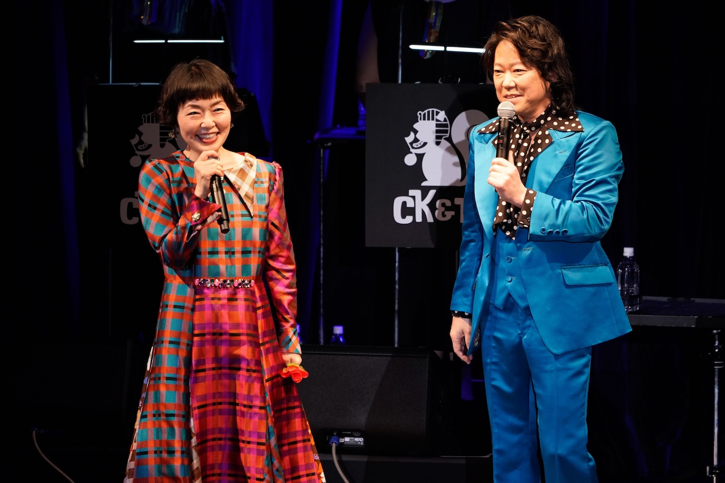 「小林聡美 NIGHT SPECTACLES チャッピー小林と東京ツタンカーメンズ」より。
