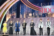 「Endless SHOCK」開幕記念会見の様子。