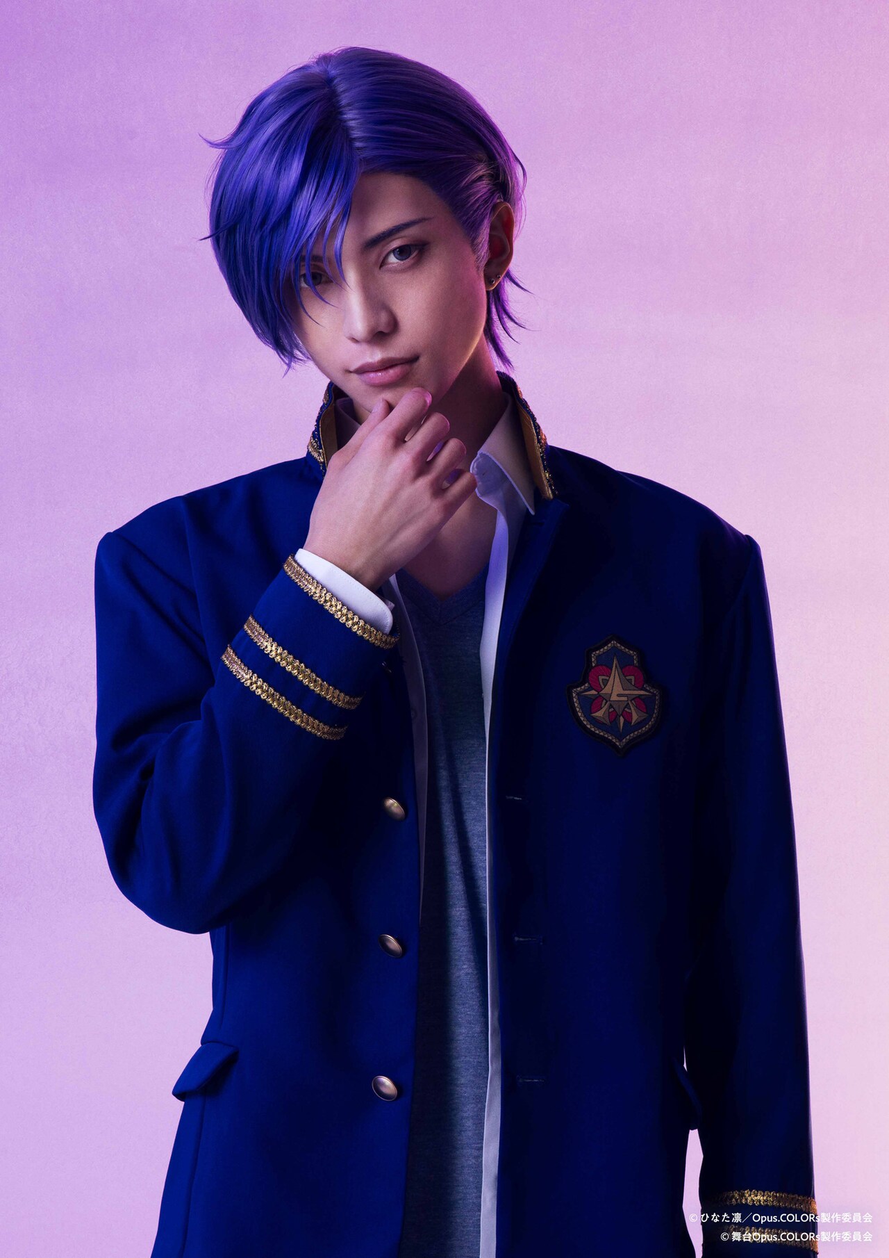 添田陵輔扮する織堂優一。 - 舞台「Opus.COLORs」幕開に岸本勇太