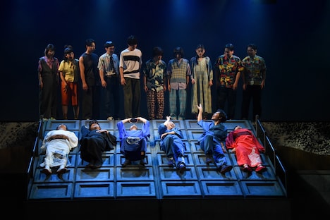 ニッポン放送開局70周年記念公演「鴨川ホルモー、ワンスモア」公開通し稽古より。