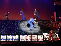 ニッポン放送開局70周年記念公演「鴨川ホルモー、ワンスモア」公開通し稽古より。