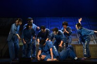 ニッポン放送開局70周年記念公演「鴨川ホルモー、ワンスモア」公開通し稽古より。