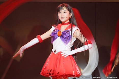 一ノ瀬美空演じるセーラーマーズ。