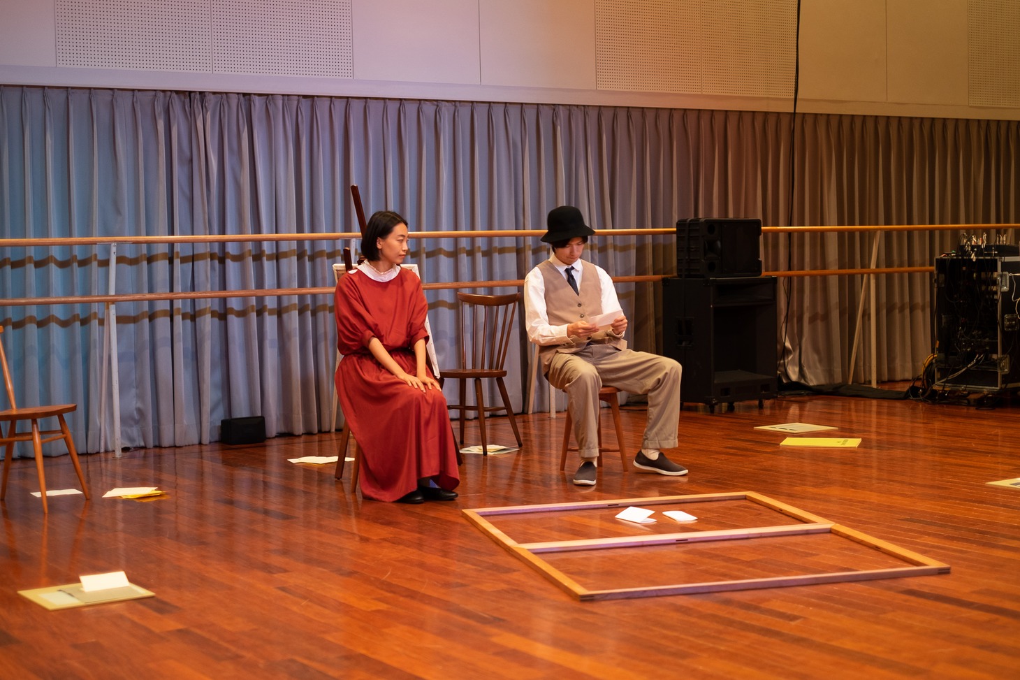朗読劇「libido:板倉鼎/須美子」より。（撮影：畠山美樹）