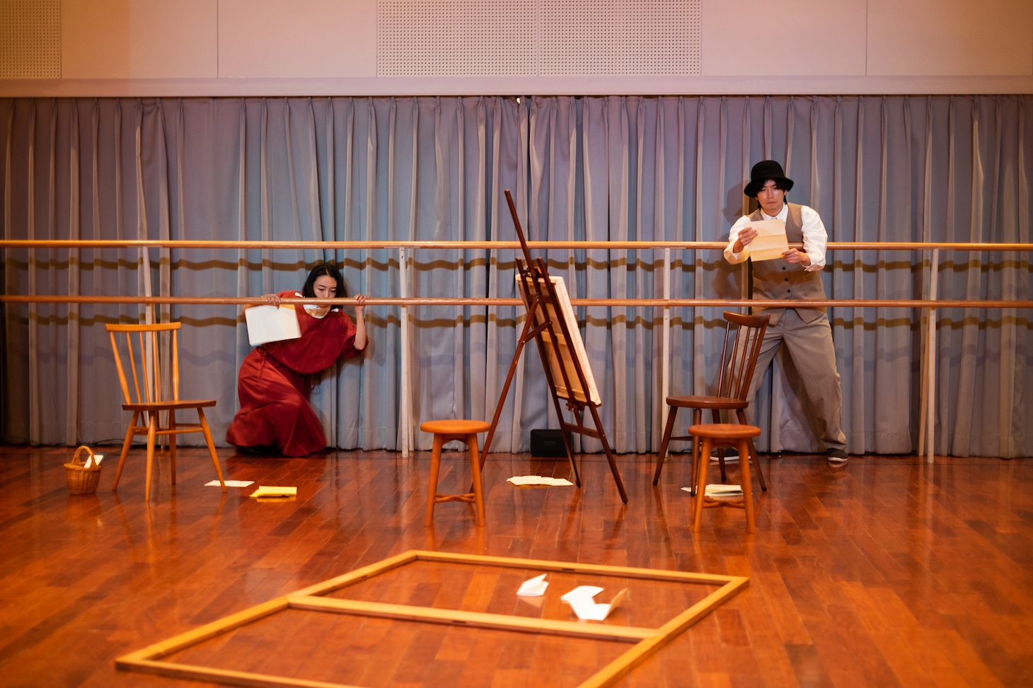 朗読劇「libido:板倉鼎/須美子」より。（撮影：畠山美樹）