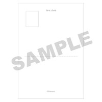 荒牧慶彦オリジナルフレーム切手セットに付属するポストカード表面。