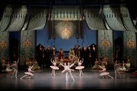 新国立劇場バレエ団「ラ・バヤデール」第2幕より。（撮影：瀬戸秀美）