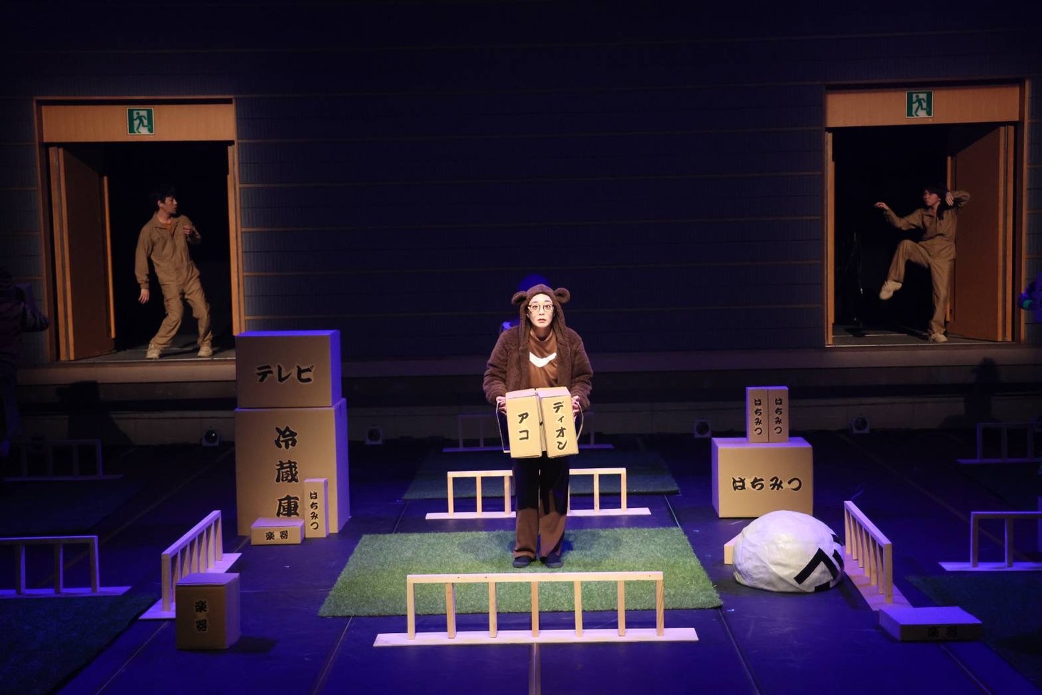「CHAiroiPLIN～おどる落語～『らくだ』」より。（Photo by HARU）