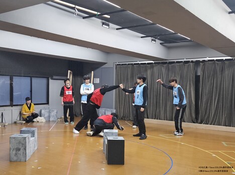 パーセプションステージ「Opus.COLORs」稽古の様子。