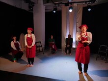 劇団きらら60分公演「きなこつみ物語」熊本公演の様子。（撮影：劇団きらら）