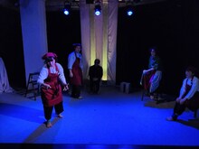 劇団きらら60分公演「きなこつみ物語」熊本公演の様子。（撮影：劇団きらら）