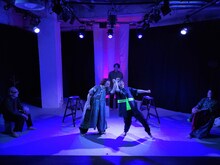 劇団きらら60分公演「きなこつみ物語」熊本公演の様子。（撮影：劇団きらら）