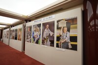 2階のロビー展示の様子。