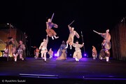 ふじのくに野外芸術フェスタ2024 静岡 SPAC「白狐伝」より。