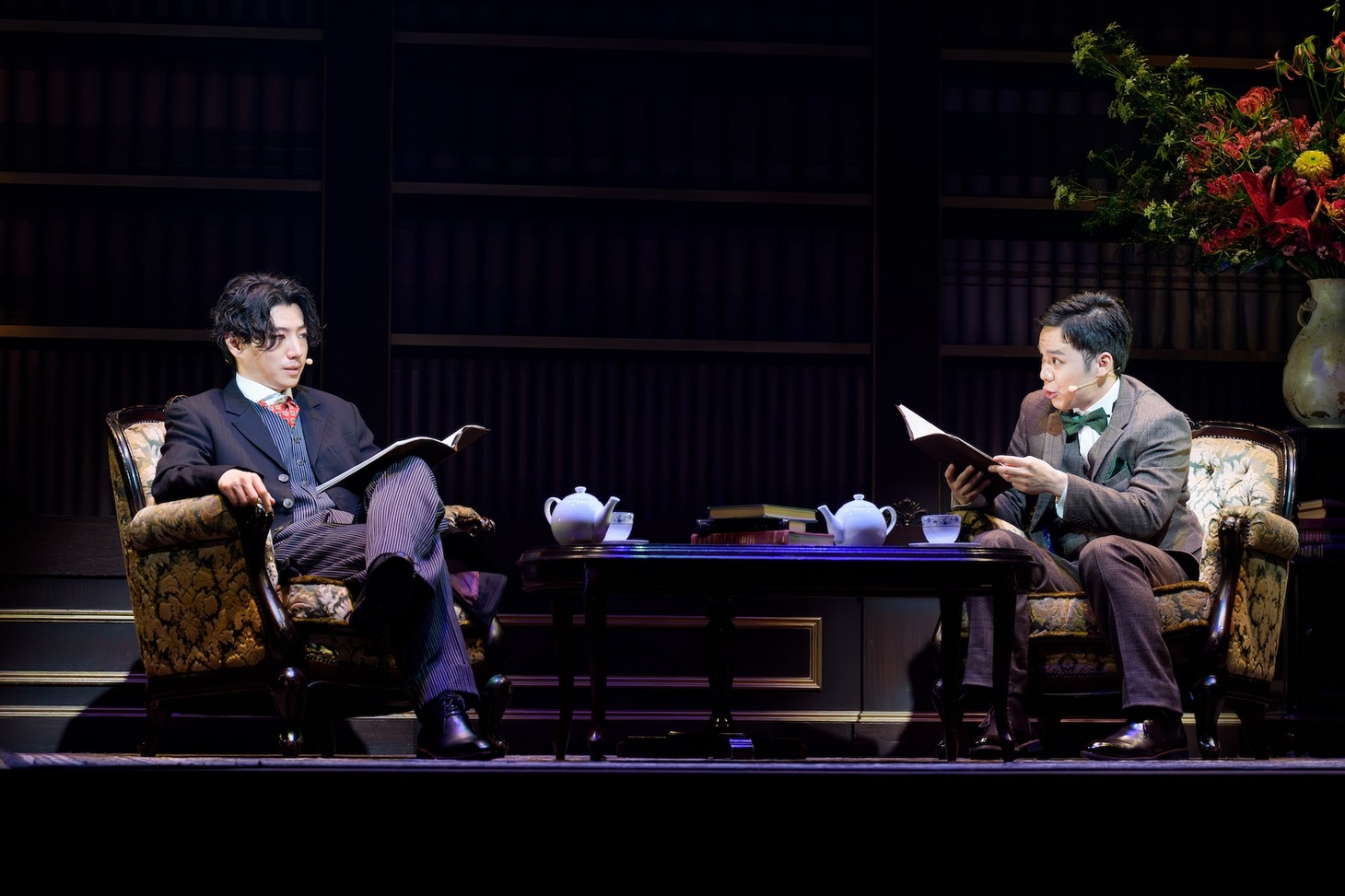 「リーディングシアター シャーロック・ホームズシリーズ『緋色の研究』『四つの署名』」より。
