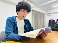 Stage Reading「A Bright New Boise」稽古場の様子。